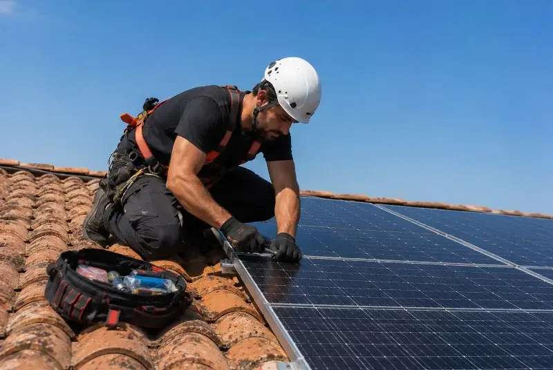 Maintenance et monitoring de panneaux solaires à Aussevielle