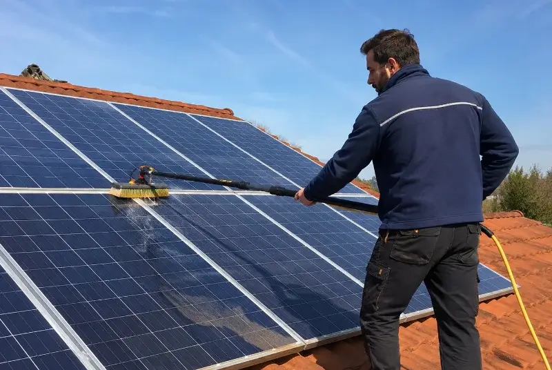 Nettoyage et entretien de panneaux solaires à Aussevielle